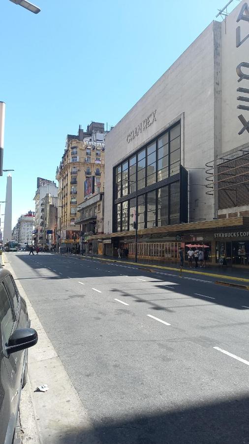 Que Mejor Vista Del Obelisco Piso A La Calle Corrientes 布宜诺斯艾利斯 外观 照片