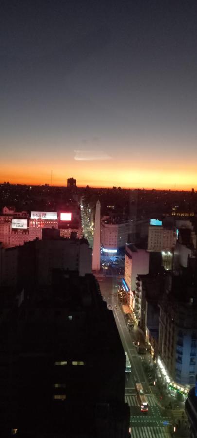 Que Mejor Vista Del Obelisco Piso A La Calle Corrientes 布宜诺斯艾利斯 外观 照片